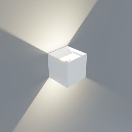 APLED - LED Екстериорна Стенна лампа CUBE 2xLED/3W/230V IP65