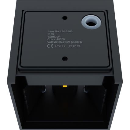 APLED - LED Екстериорна Стенна лампа CUBE 2xLED/3W/230V IP65