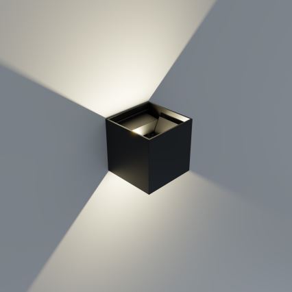 APLED - LED Екстериорна Стенна лампа CUBE 2xLED/3W/230V IP65