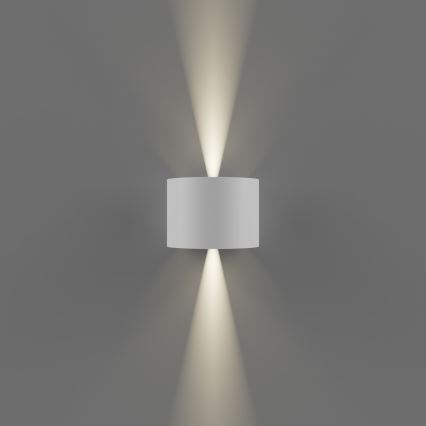 APLED - LED Екстериорна Стенна лампа OVAL 2xLED/3W/230V IP65