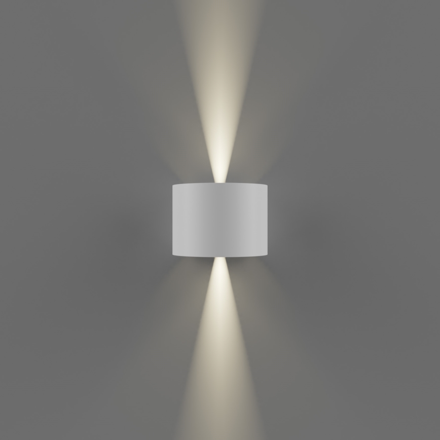 APLED - LED Екстериорна Стенна лампа OVAL 2xLED/3W/230V IP65