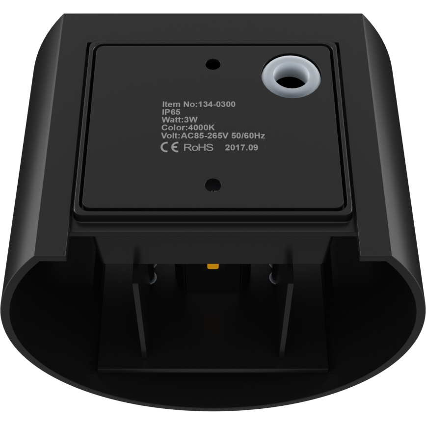 APLED - LED Екстериорна Стенна лампа OVAL 2xLED/3W/230V IP65