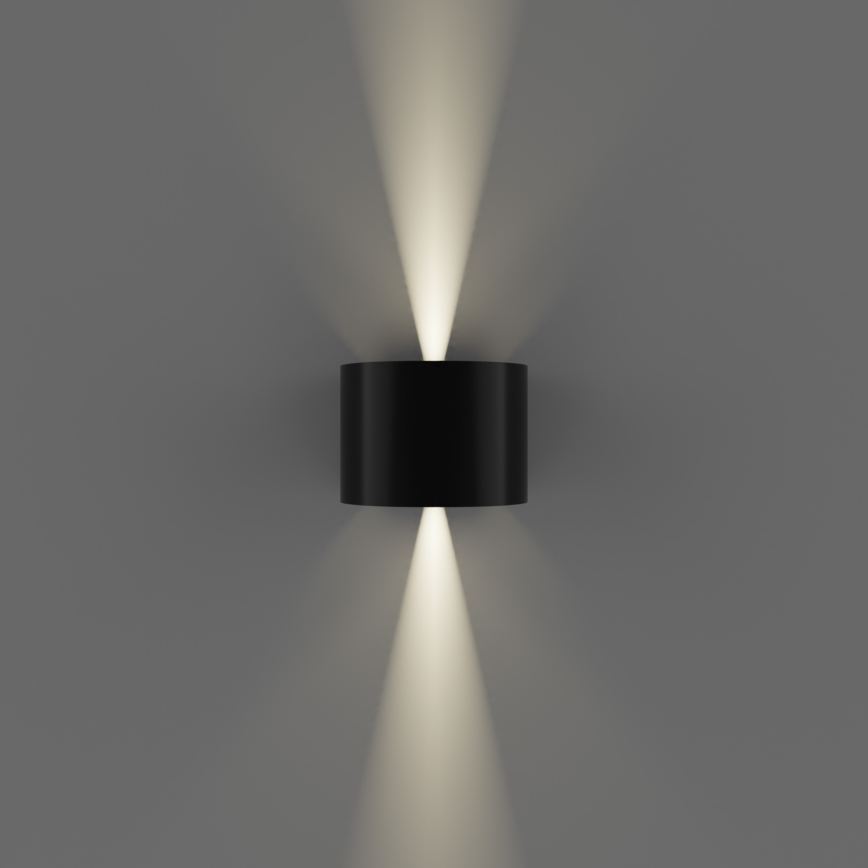 APLED - LED Екстериорна Стенна лампа OVAL 2xLED/3W/230V IP65
