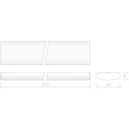 APLED - LED Флуоресцентна лампа EeL LED/31W/230V 4112lm
