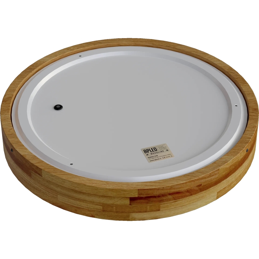 APLED - LED Лампа RONDO LED/36W/230V Ø 40 см дъб