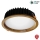 APLED - LED Лампа за окачен таван RONDO WOODLINE LED/12W/230V 4000K Ø 20 см дъб масивнo дървo
