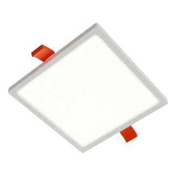 APLED - LED Лампа за окачен таван SQUARE SLIM LED/16W/230V 14,5x14,5 см бял