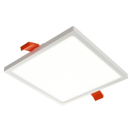 APLED - LED Лампа за окачен таван SQUARE SLIM LED/16W/230V 14,5x14,5 см бял