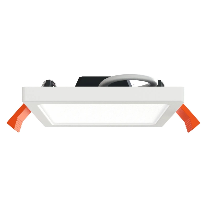 APLED - LED Лампа за окачен таван SQUARE SLIM LED/8W/230V 9x9 см бял