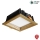 APLED - LED Лампа за окачен таван SQUARE WOODLINE LED/6W/230V 4000K 12x12 см дъб масивнo дървo
