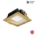 APLED - LED Лампа за окачен таван SQUARE WOODLINE LED/3W/230V 4000K 9x9 см пепел масивнo дървo