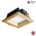 APLED - LED Лампа за окачен таван SQUARE WOODLINE LED/6W/230V 3000K 12x12 см бор масивнo дървo