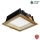 APLED - LED Лампа за окачен таван SQUARE WOODLINE LED/6W/230V 3000K 12x12 см пепел масивнo дървo