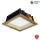 APLED - LED Лампа за окачен таван SQUARE WOODLINE LED/6W/230V 4000K 12x12 см пепел масивнo дървo