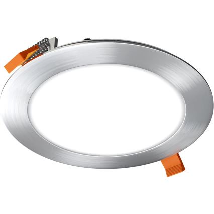 APLED - LED Лампа за вграждане в баня RONDO LED/12W/230V IP40 Ø 17 см матов хром