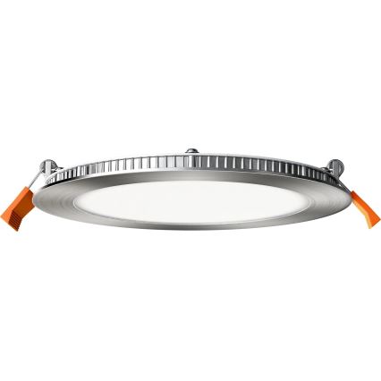 APLED - LED Лампа за вграждане в баня RONDO LED/12W/230V IP40 Ø 17 см матов хром