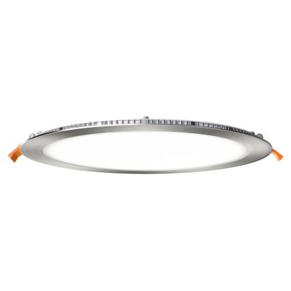 APLED - LED Лампа за вграждане в баня RONDO LED/24W/230V IP40 Ø 30 см матов хром
