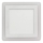 APLED - LED Лампа за вграждане в баня SQUARE DUO LED/4W + LED/12W/230V IP41 3000/4000K 19,5x19,5 см бял