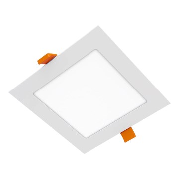 APLED - LED Лампа за вграждане в баня SQUARE LED/12W/230V IP40 17x17 см бял