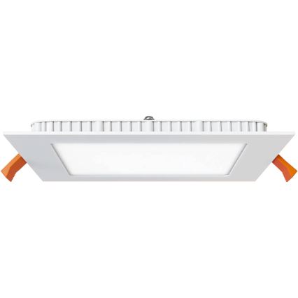 APLED - LED Лампа за вграждане в баня SQUARE LED/12W/230V IP40 17x17 см бял