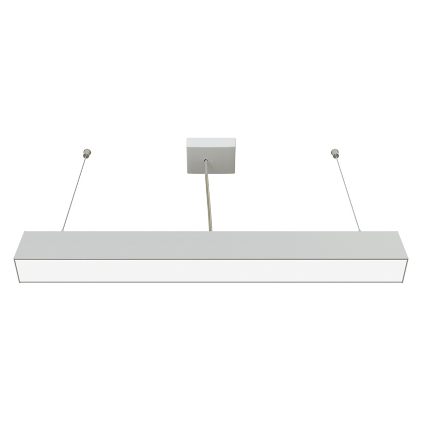 APLED - LED Пендел LOOK LED/23W/230V 4000K 60 см сребрист