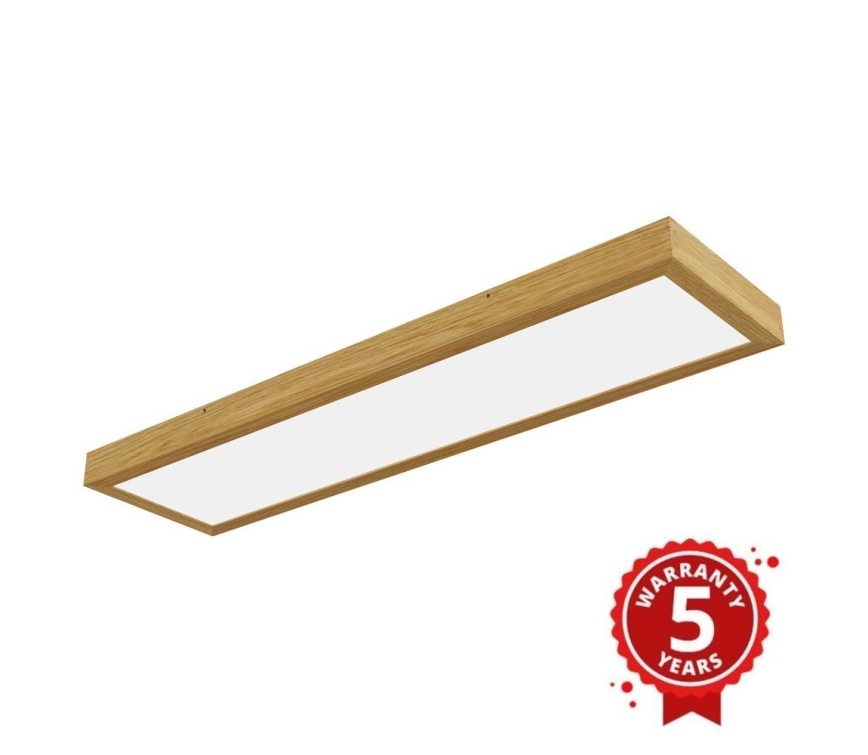APLED - LED Повърхностен панел QUADRA LED/42W/230V дъб