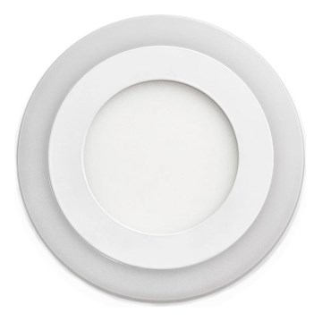 APLED - LED Вградено осветително тяло за баня RONDO DUO LED/4W + LED/12W/230V IP41 3000/4000K диаметър 19,5 см бяло