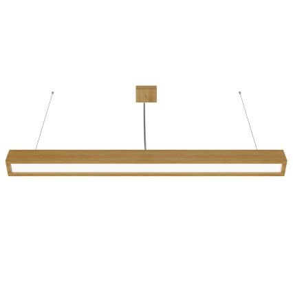 APLED - LED Висящ полилей LOOK LED/36W/230V 4000K 120 см дъб