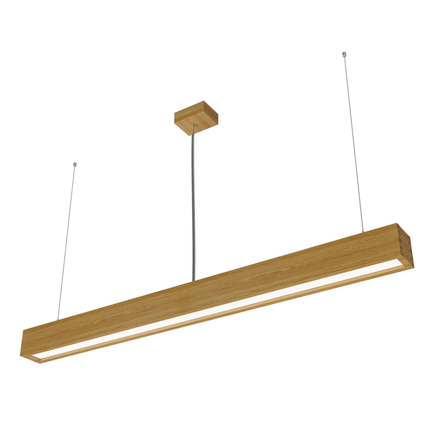 APLED - LED Висящ полилей LOOK LED/36W/230V 4000K 120 см дъб