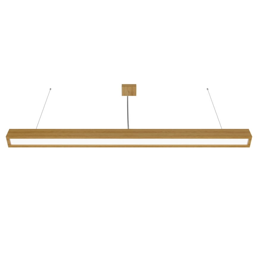APLED - LED Висящ полилей LOOK LED/48W/230V 4000K 150 см дъб