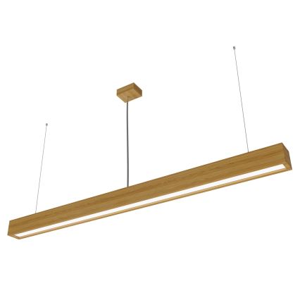 APLED - LED Висящ полилей LOOK LED/48W/230V 4000K 150 см дъб