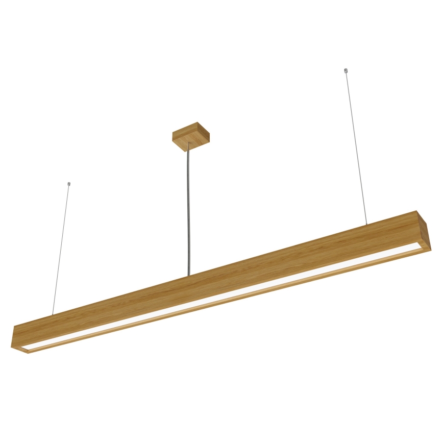 APLED - LED Висящ полилей LOOK LED/48W/230V 4000K 150 см дъб