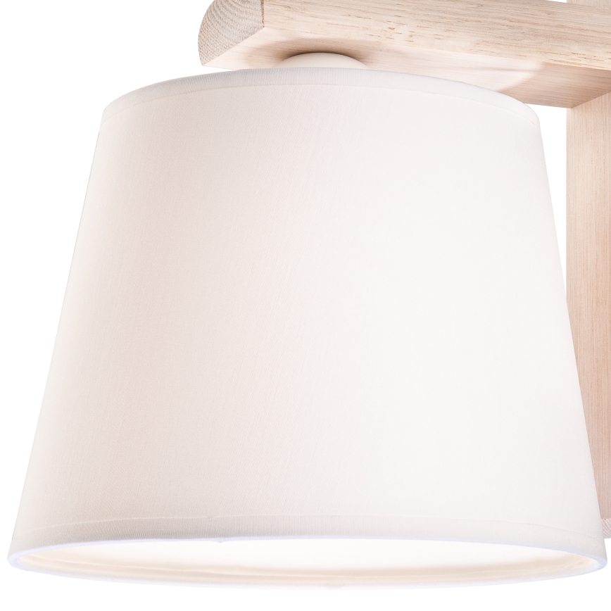 Аплик AIDA 1xE27/60W/230V дъб