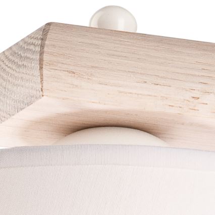 Аплик AIDA 1xE27/60W/230V дъб