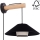 Аплик AMIGO 1xE27/25W/230V дъб – FSC сертифицирано
