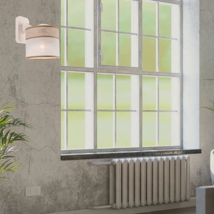 Стенно осветително тяло ANDREA 1xE27/60W/230V бук