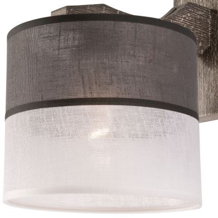 Стенно осветително тяло ANDREA 1xE27/60W/230V бук