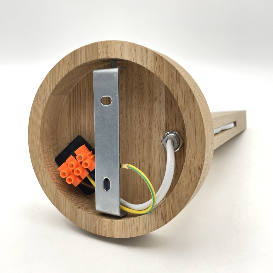 Стенно осветително тяло ANTONIO 1xE14/40W/230V дъб