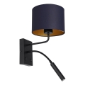 Аплик ARDEN 1xE27/60W+1xG9/8W/230V син