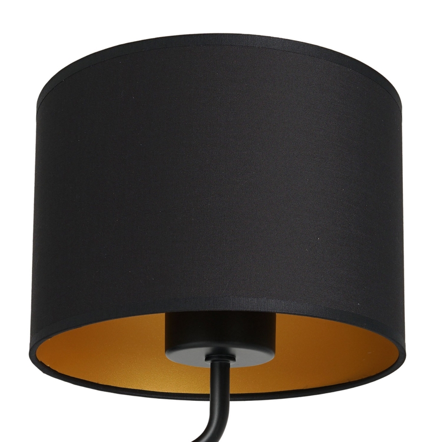 Аплик ARDEN 1xE27/60W/230V черен/златист