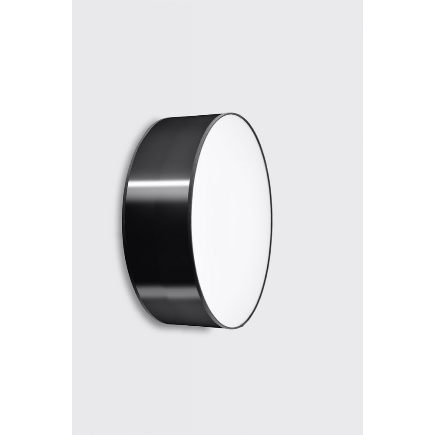 Аплик ARENA 1xE27/60W/230V черен