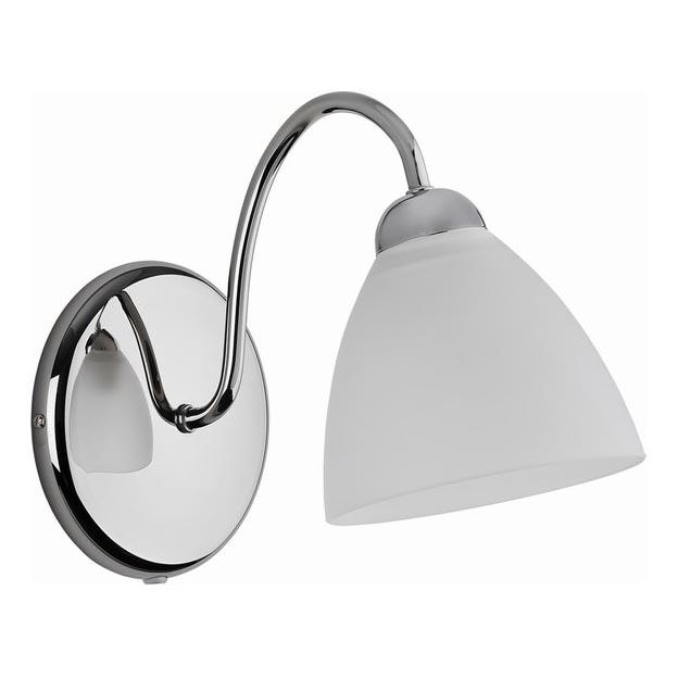Аплик ARIEL 1xE27/15W/230V лъскав хром