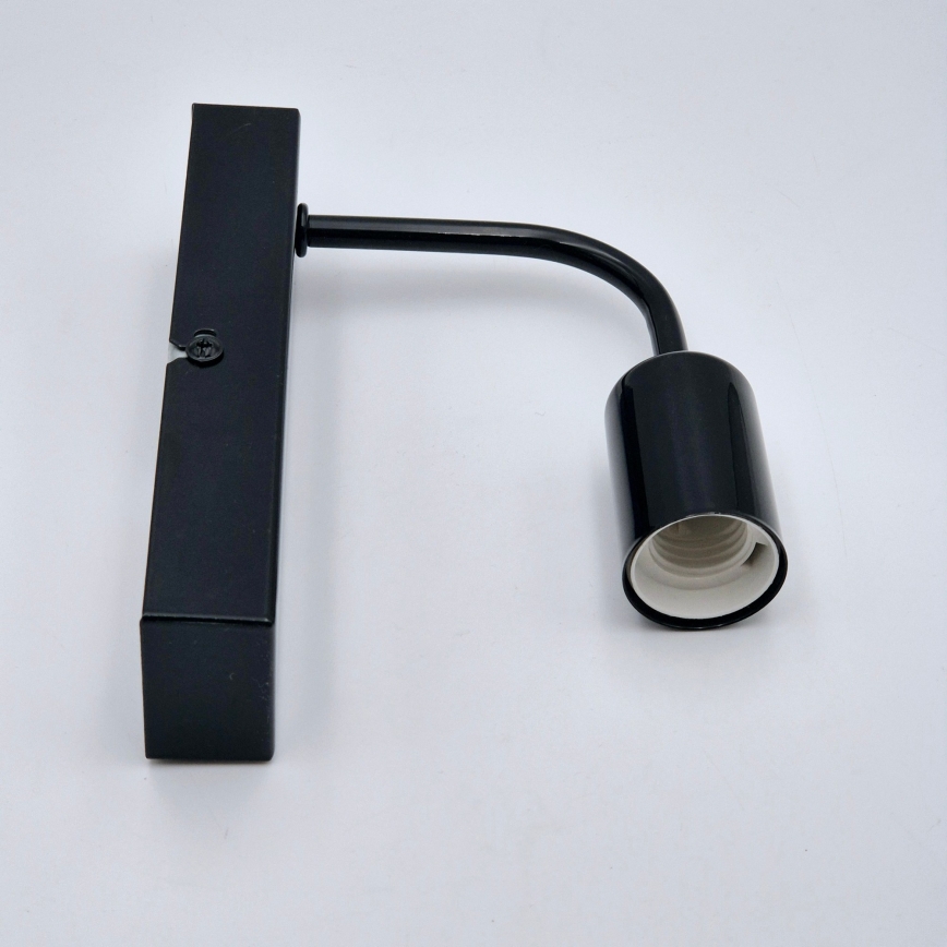 Аплик ASTRID 1xE27/60W/230V лъскаво черен