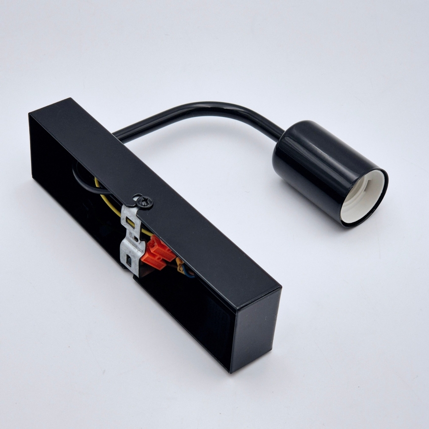 Аплик ASTRID 1xE27/60W/230V лъскаво черен