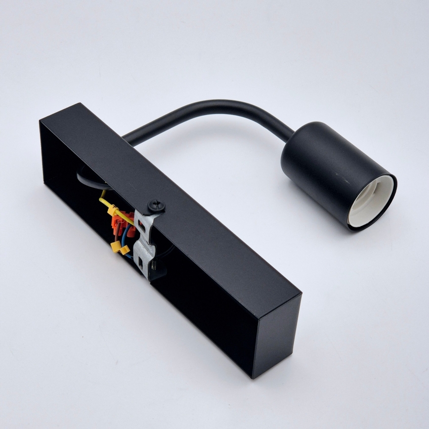 Аплик ASTRID 1xE27/60W/230V матов черен