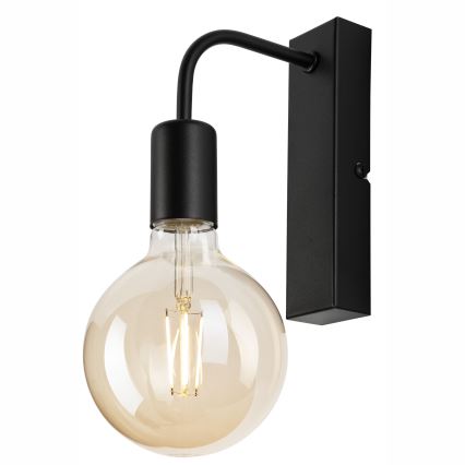 Аплик ASTRID 1xE27/60W/230V матов черен