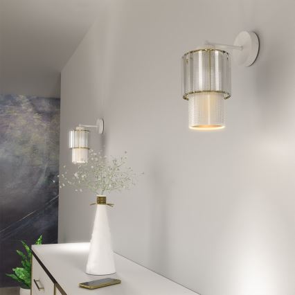 Аплик BLANCO 1xE27/60W/230V бял