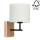 Аплик BOHO 1xE27/25W/230V дъб – FSC сертифицирано
