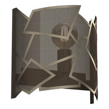 Аплик CAMO 1xE27/15W/230V златист