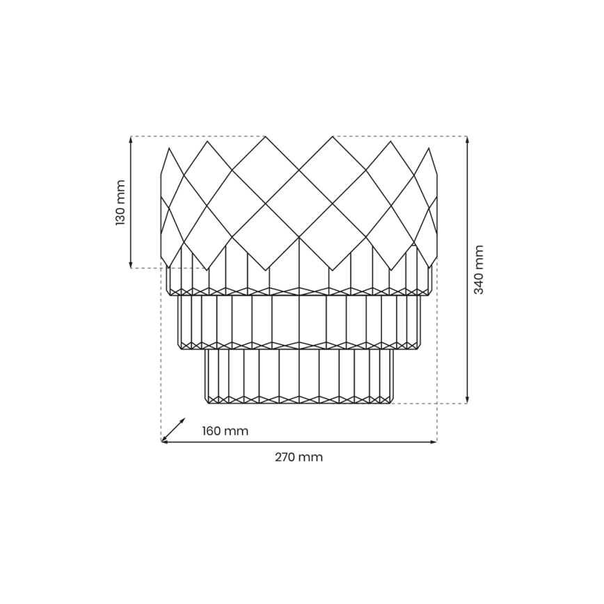 Аплик CARISMA 2xE14/40W/230V лъскав хром